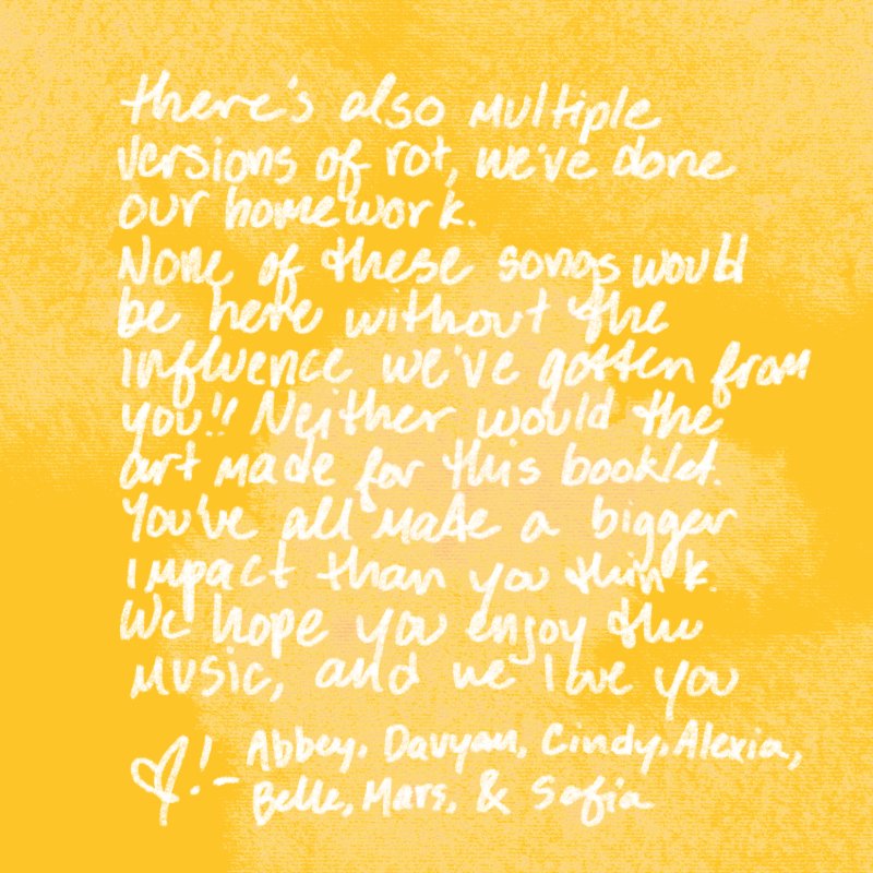 From FamFam to Band Band Lyric Booklet — page 3