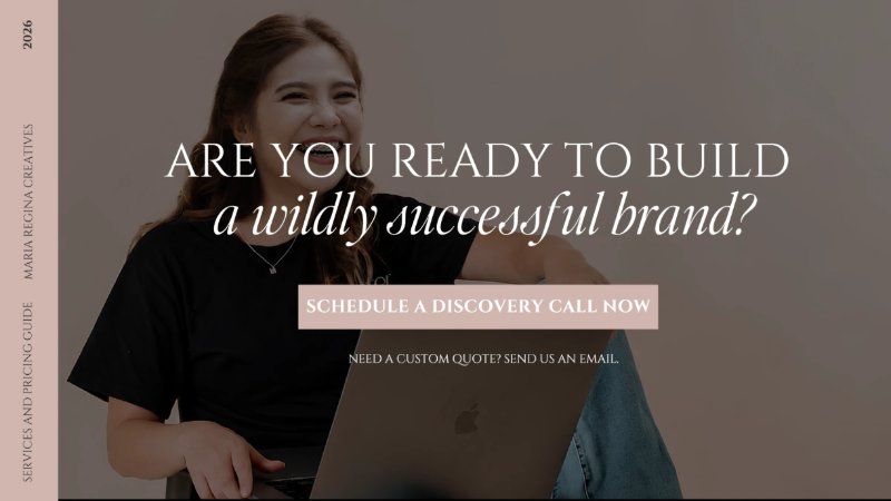 Services and Pricing Guide - Maria Regina Creatives — page 12
