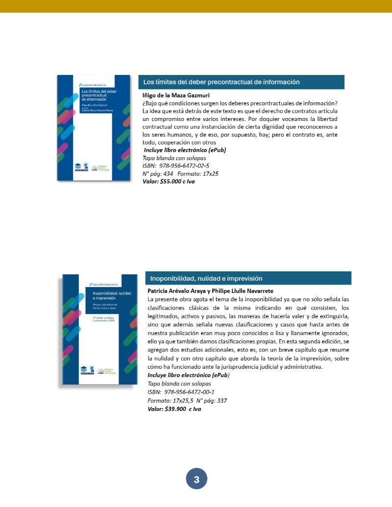 Catálogo Derecho BJU Ediciones septiembre 2026 — page 4