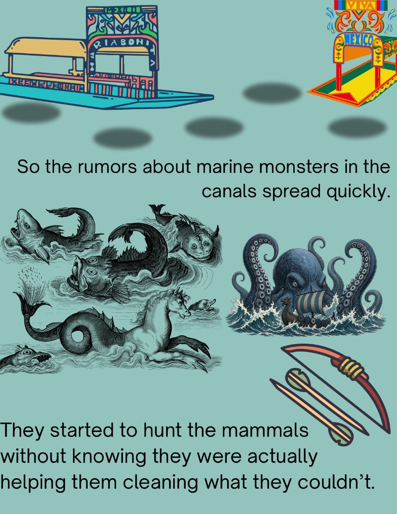 Manatees in Xochimilco — page 5