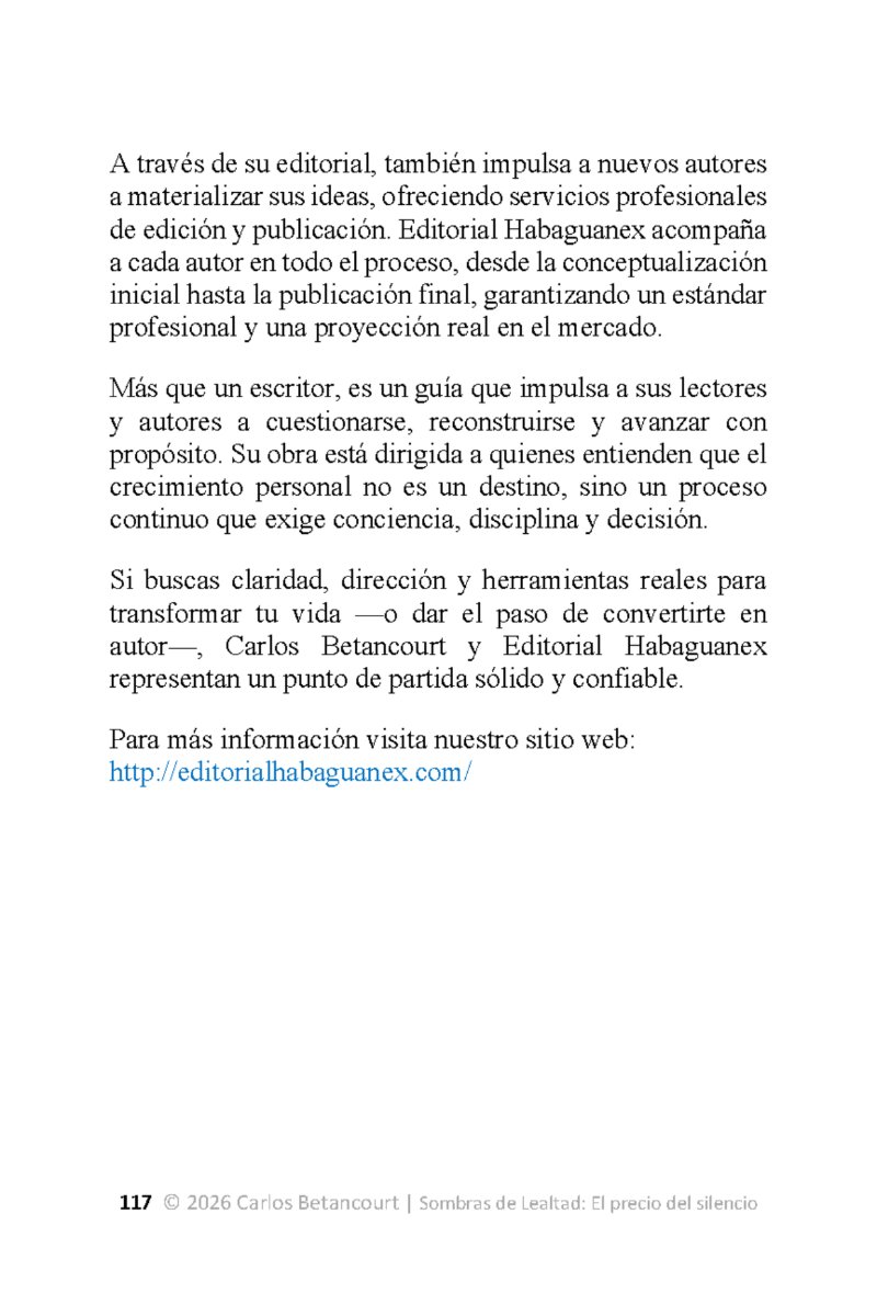 Sombras de Lealtad — page 119