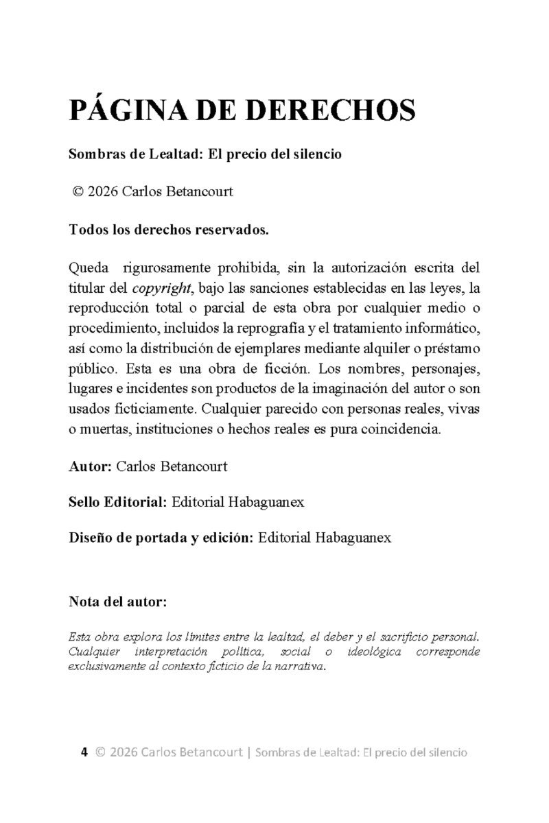 Sombras de Lealtad — page 6