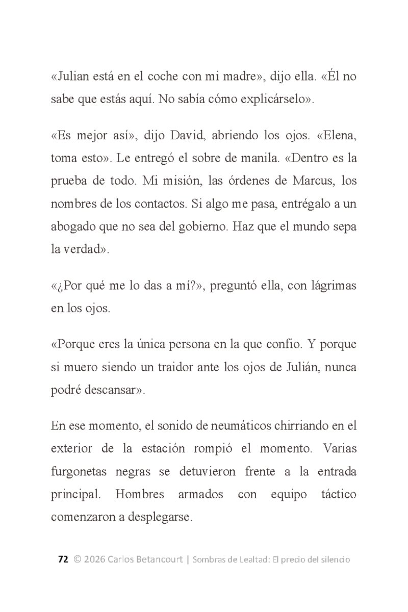Sombras de Lealtad — page 74