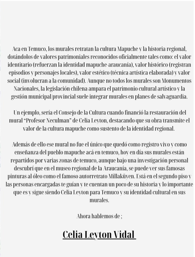 Muralismo en Temuco y el legado de Celia Leyton — page 11