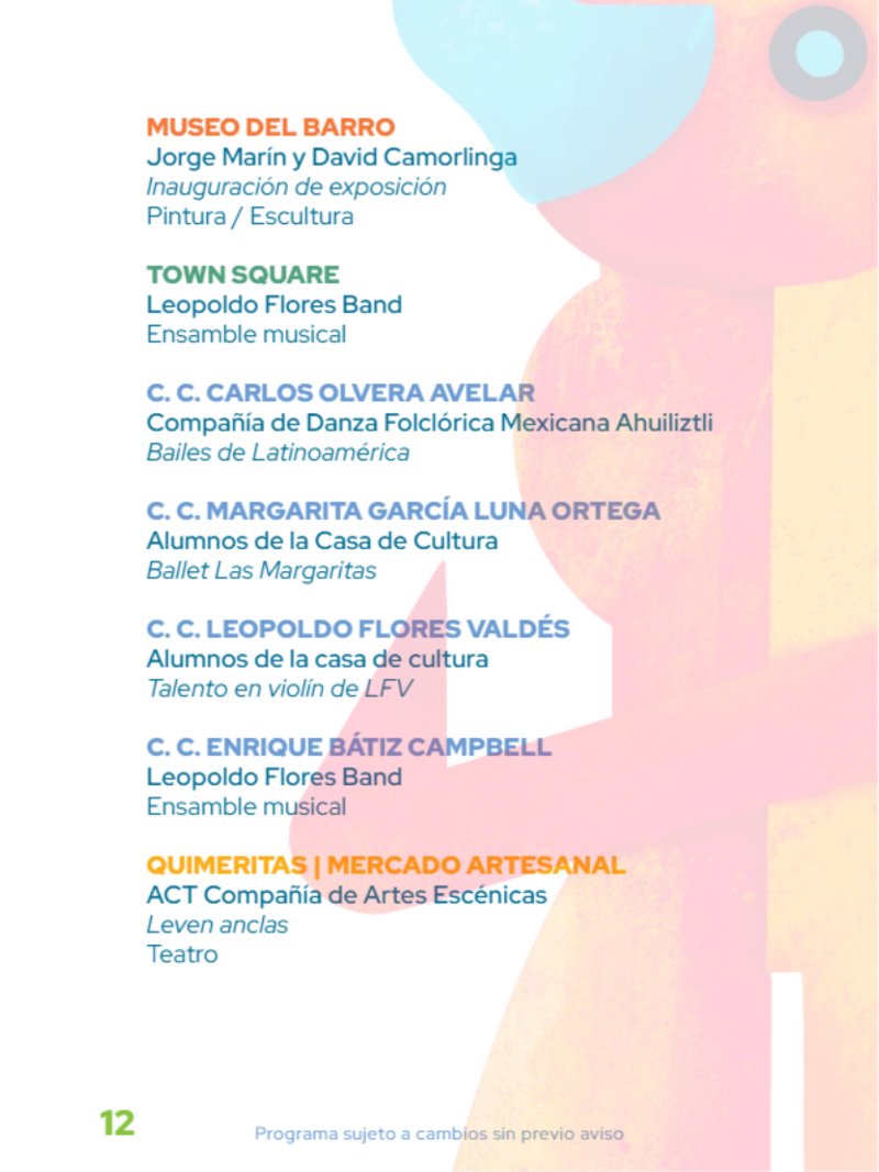 Programa Quimera 2026 — page 12