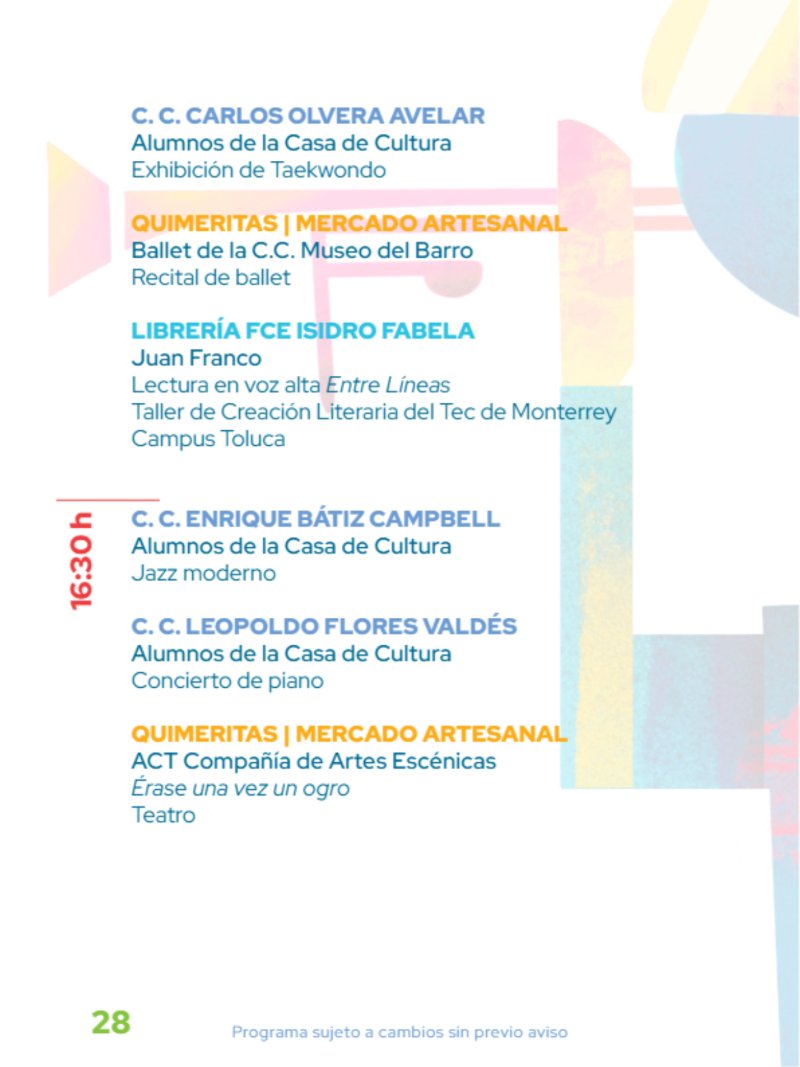 Programa Quimera 2026 — page 28