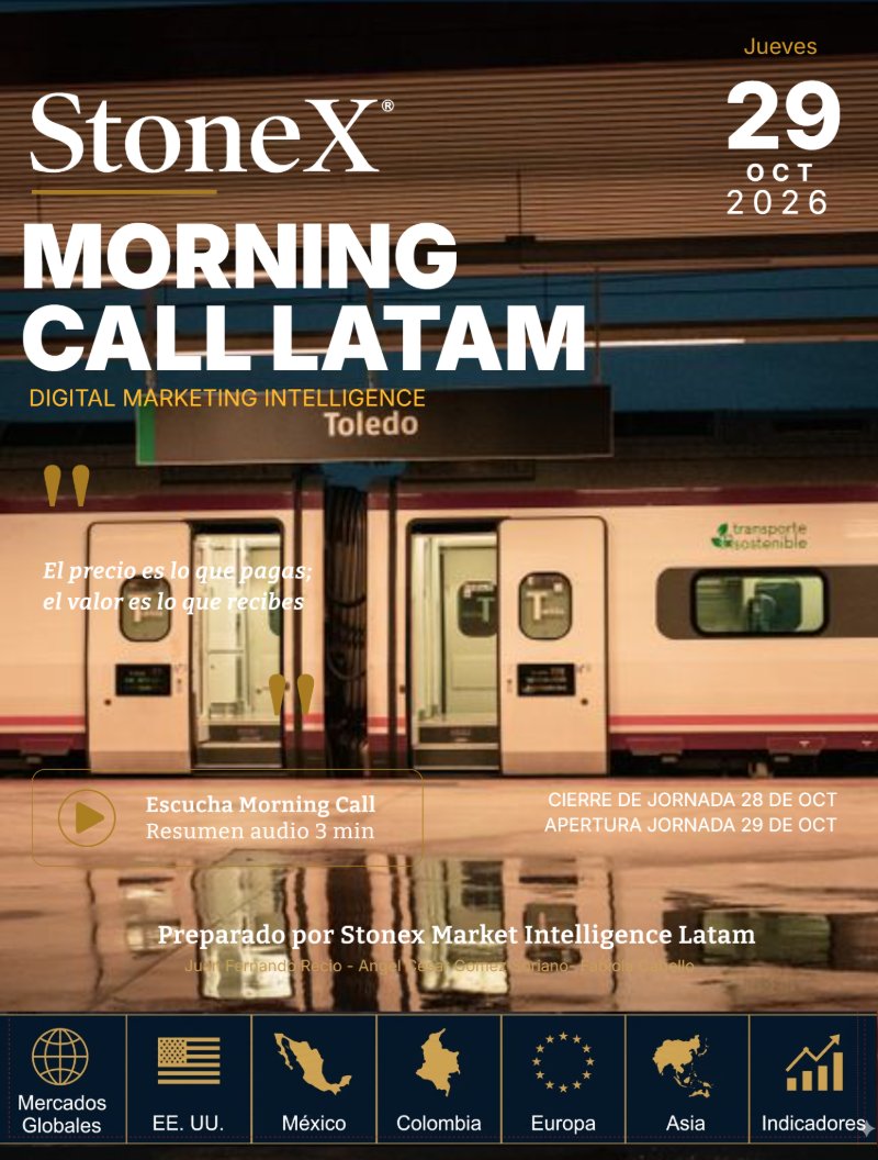 October 29, 2026, Morning Call English version — page 1