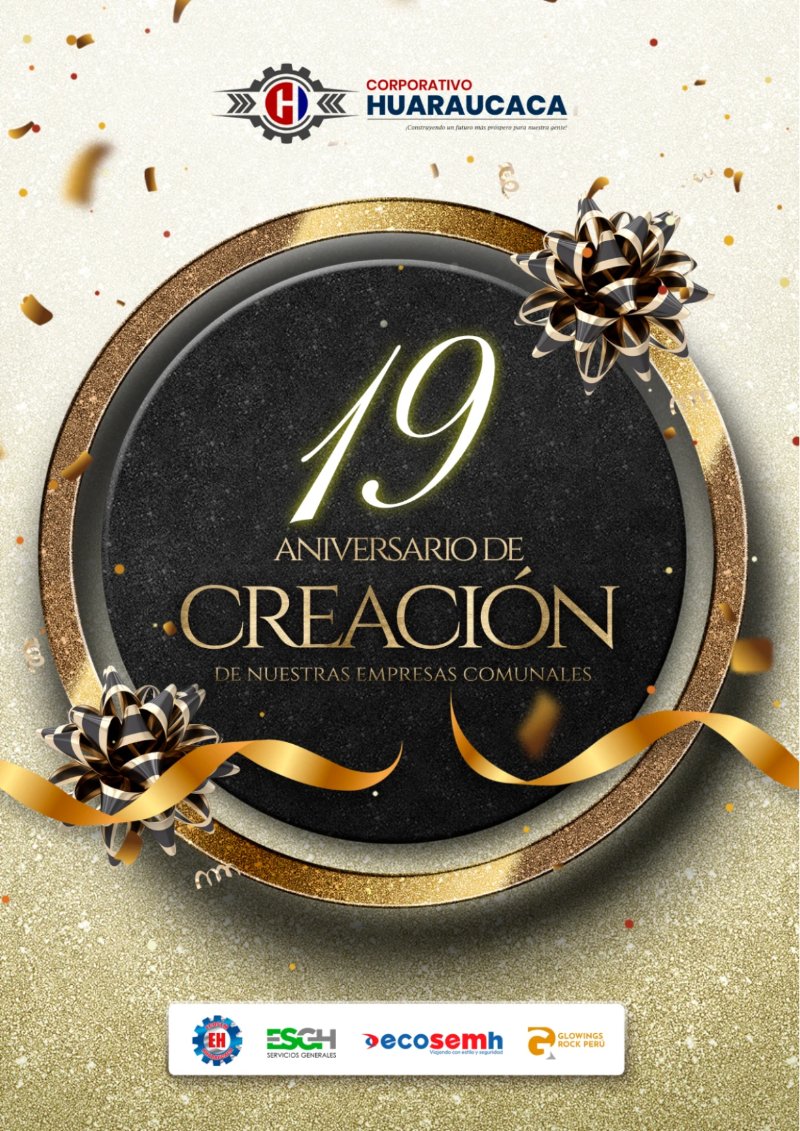 PROGRAMA ANIVERSARIO CORPORATIVO 2026. — page 1