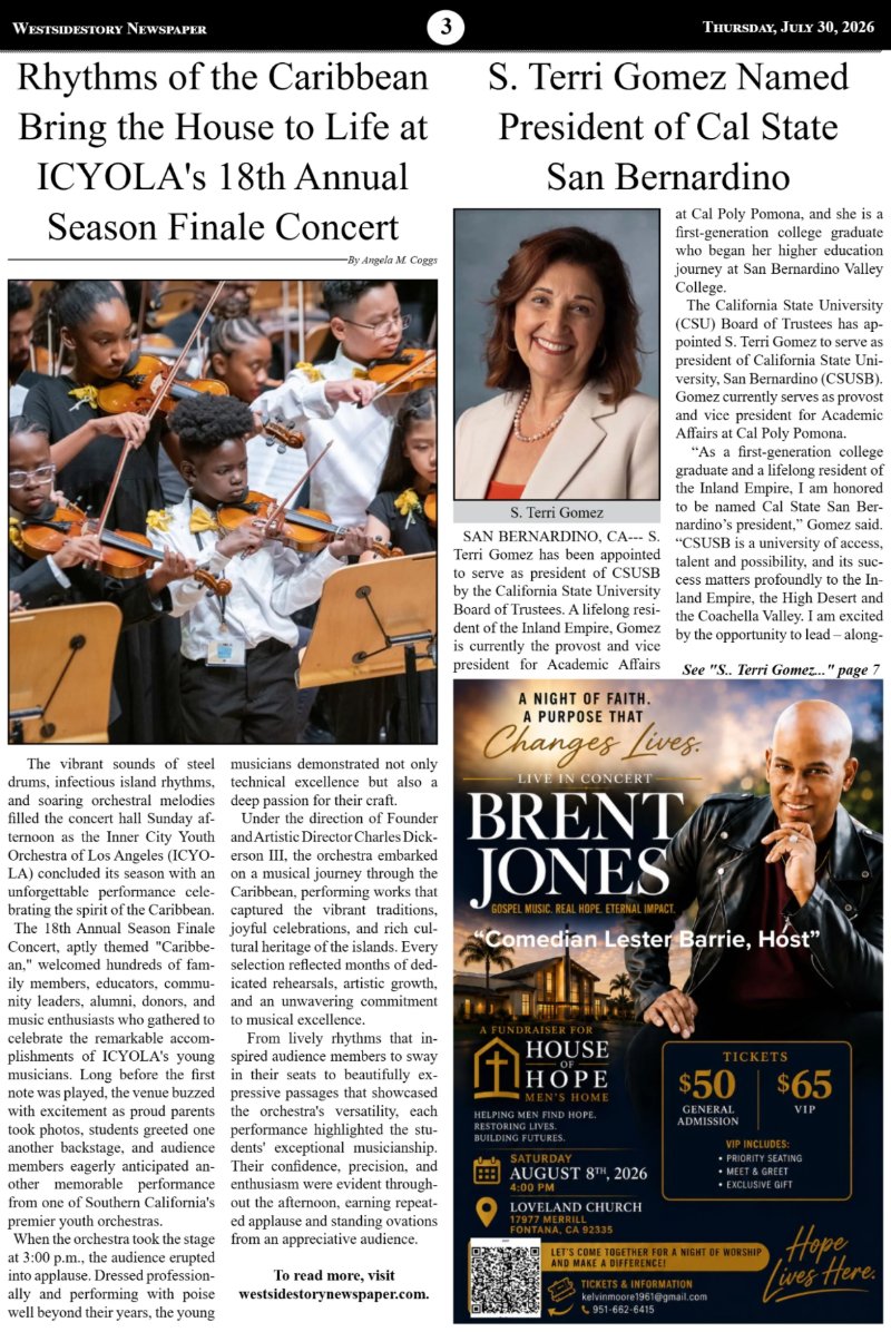 Thursday, July 30 | Volume 40 No. 20 — page 3