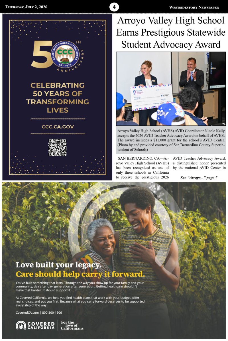 Thursday, July 2 | Volume 40 No.16 — page 4