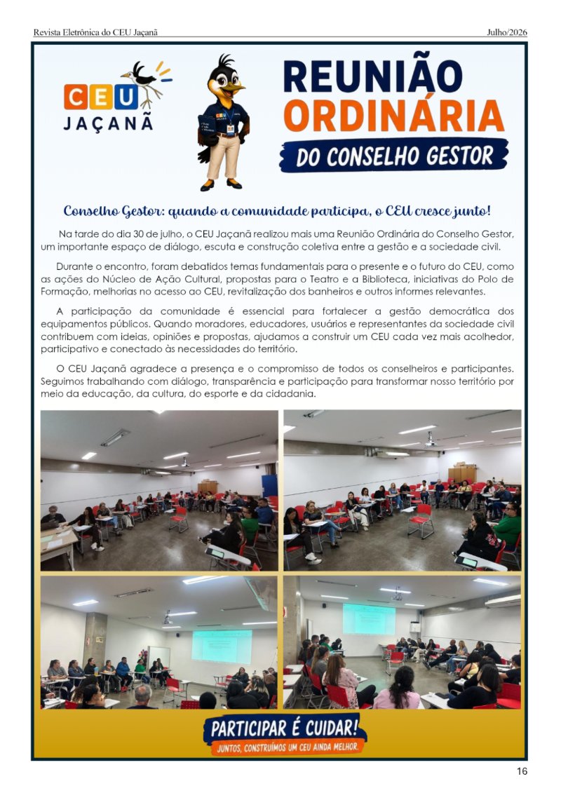 Revista Eletrônica CEU Jaçanã - Julho de 2026-1(1) — page 16