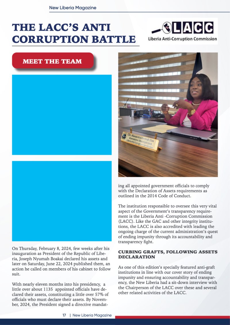 2 Magazine NEW LIBERIA — page 17