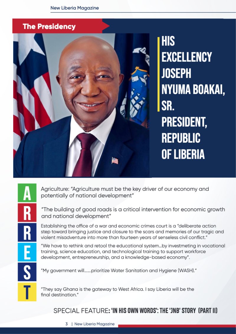 2 Magazine NEW LIBERIA — page 3