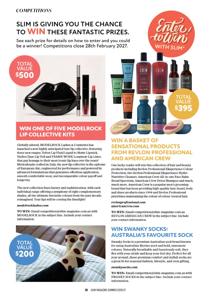 SLIM Magazine Summer Edition 26-27 — page 60