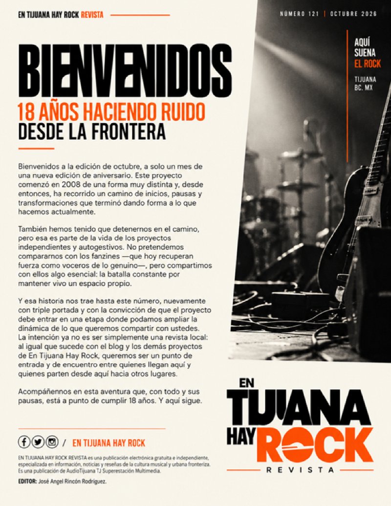 En Tijuana Hay Rock Revista -  Edicion 121 — page 8