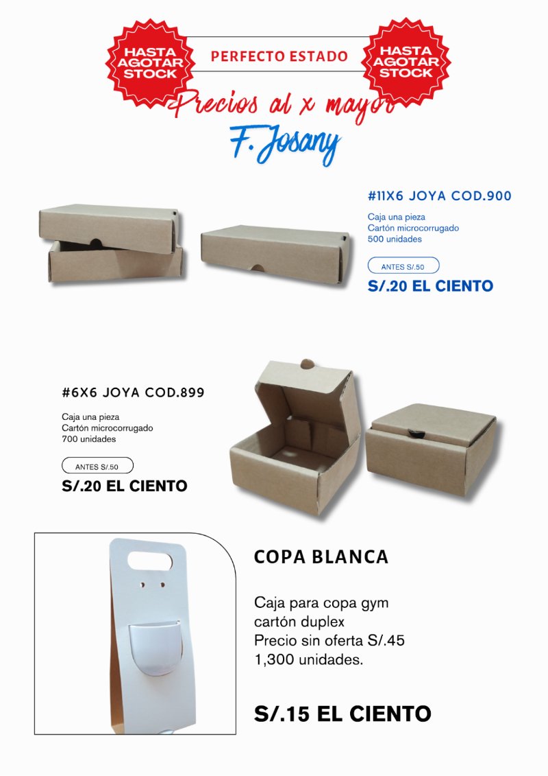 SALDOS Y REMATES CAJAS — page 3