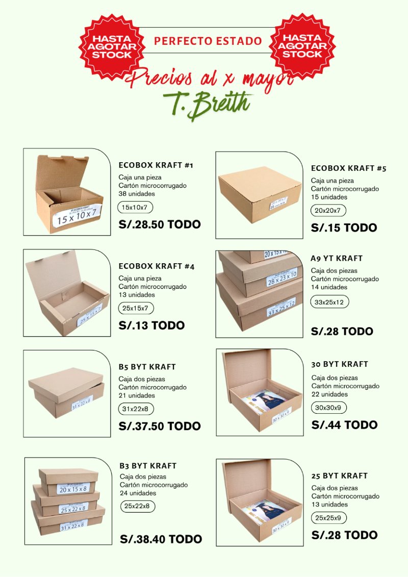 SALDOS Y REMATES CAJAS — page 9