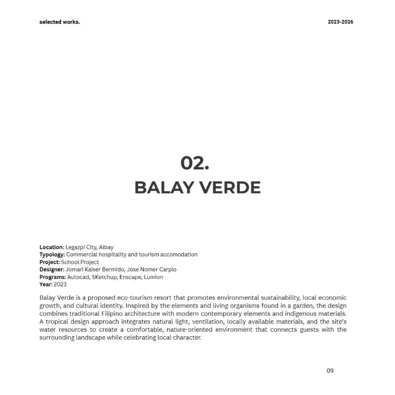 Jomari Kaiser Bermido PORTFOLIO — page 12