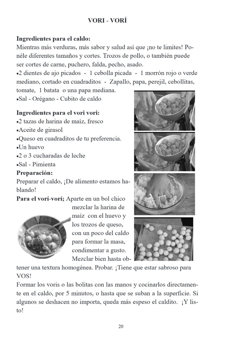 RECETAS Y CUENTOS 1 — page 20