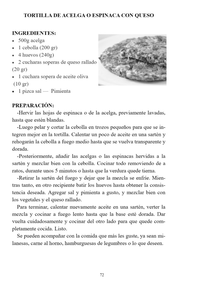 RECETAS Y CUENTOS 1 — page 72