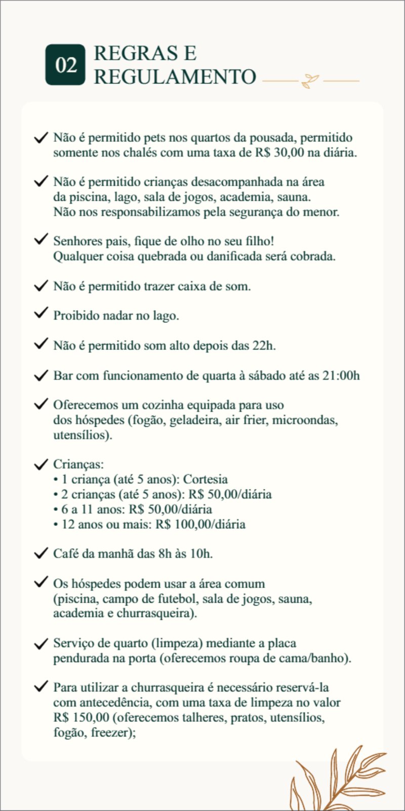 guia para hóspedes — page 3