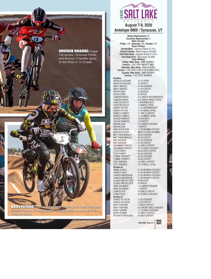 Pull BMX magazine PROMO — page 131