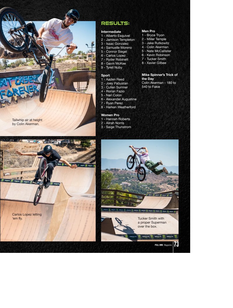 Pull BMX magazine PROMO — page 73