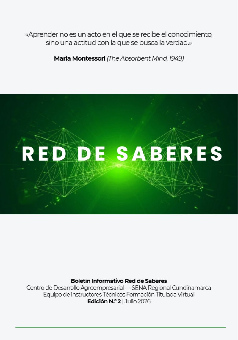 1. Boletín Red de Saberes, Julio 2026 — page 16