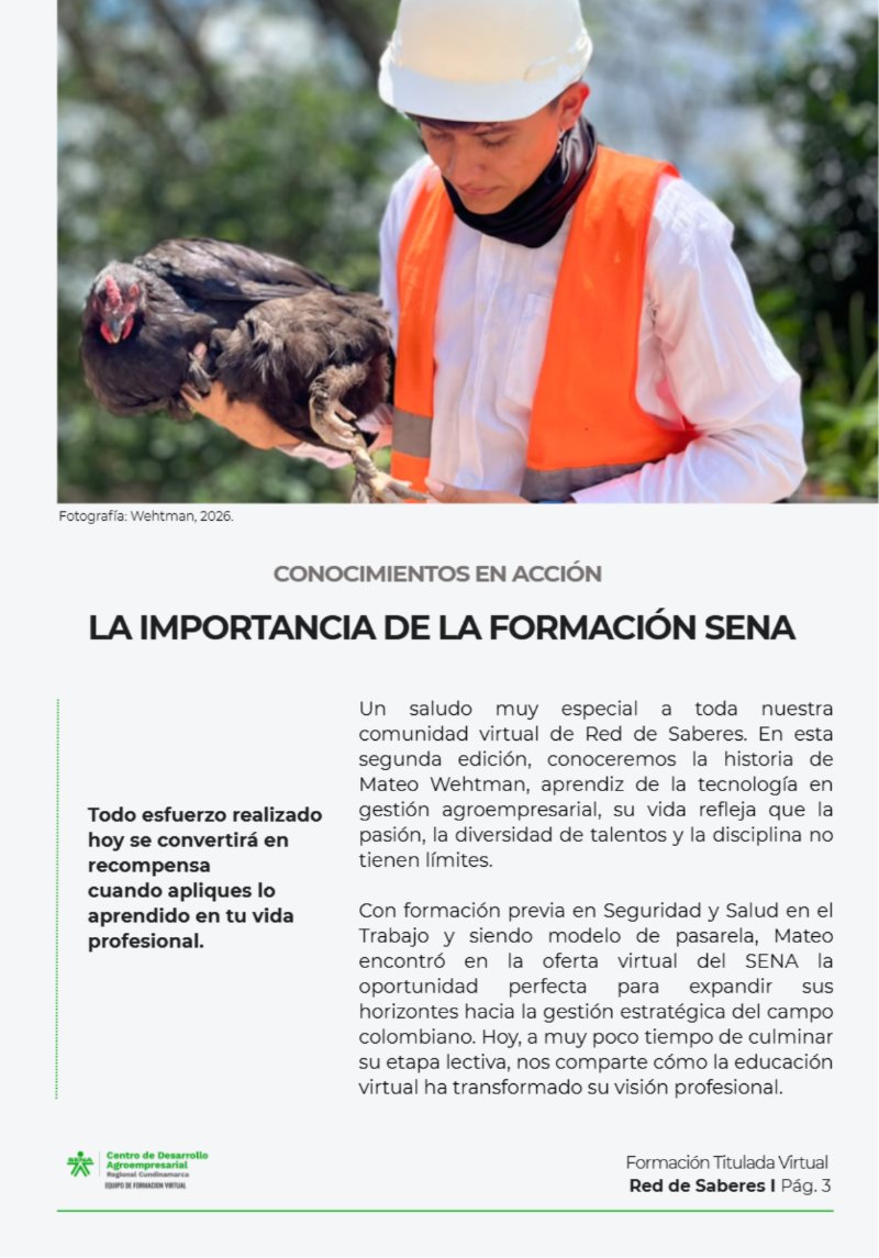 1. Boletín Red de Saberes, Julio 2026 — page 5