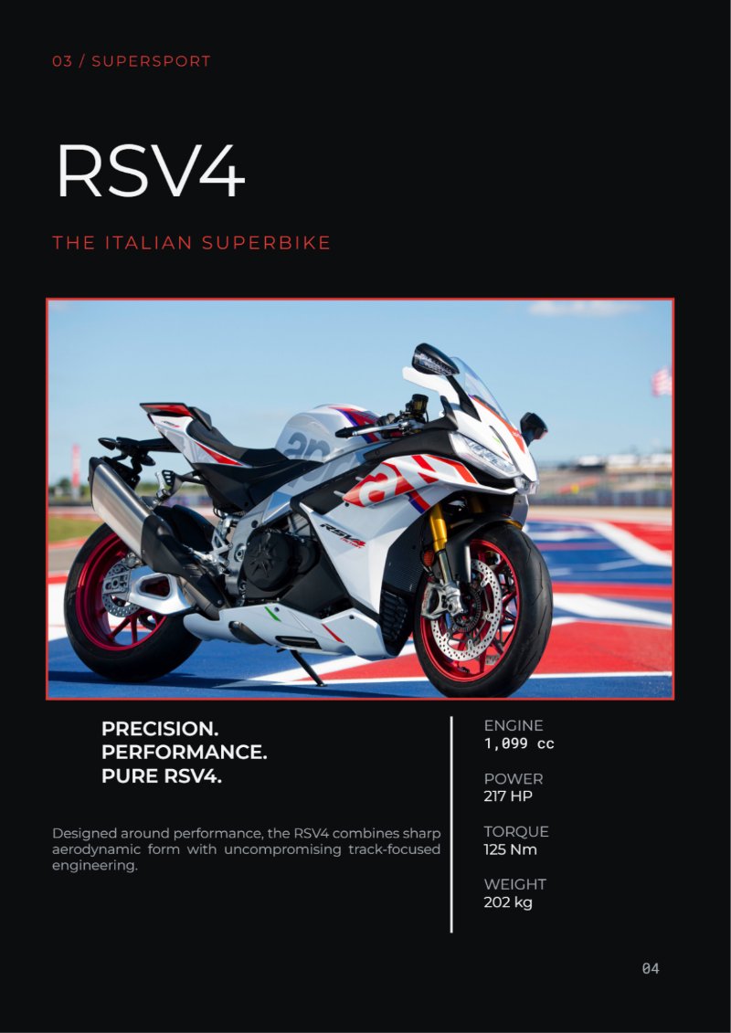 Volterra Motorcycle Catalog — page 4