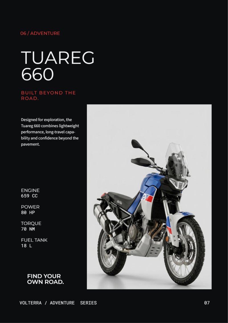 Volterra Motorcycle Catalog — page 7