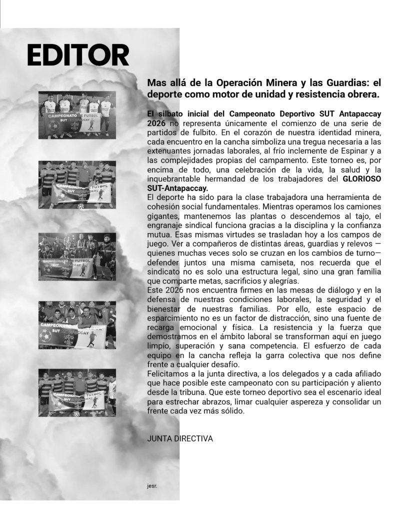 ANTAPACCAY Magazine — page 3