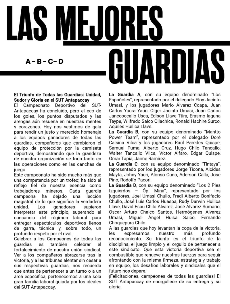 ANTAPACCAY Magazine — page 4