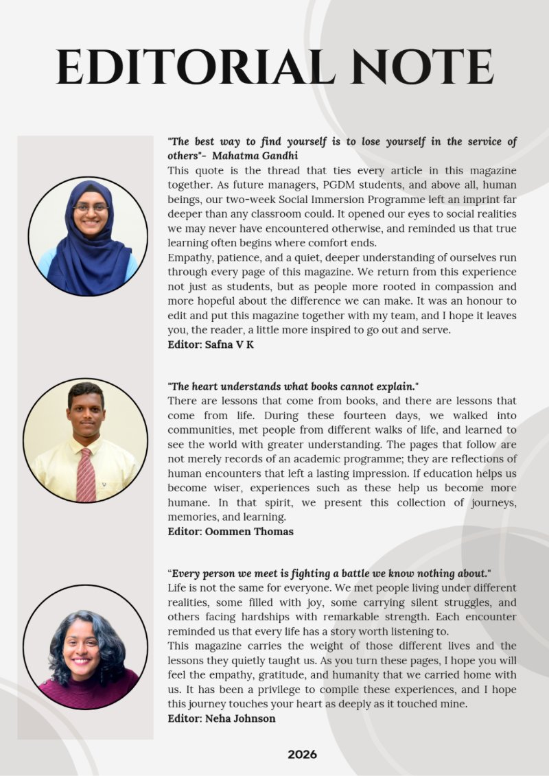 Beyond the Classroom : SIP Chronicles — page 11