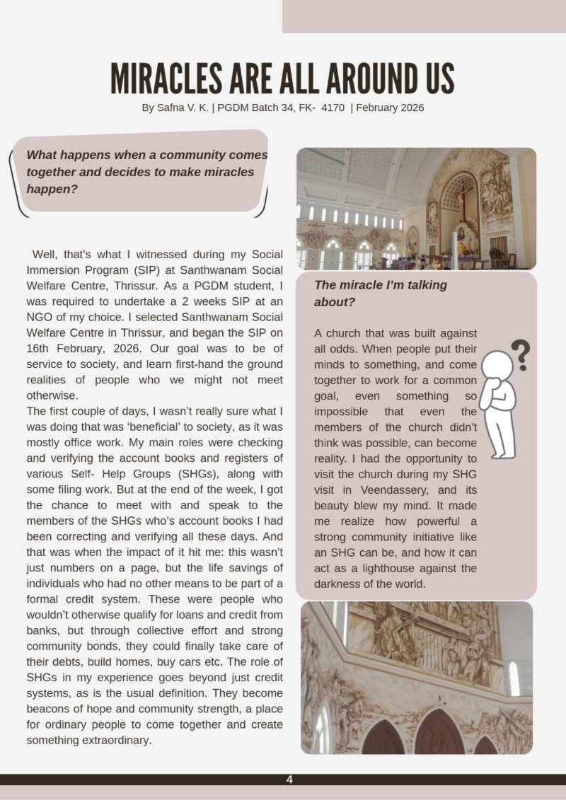 Beyond the Classroom : SIP Chronicles — page 15