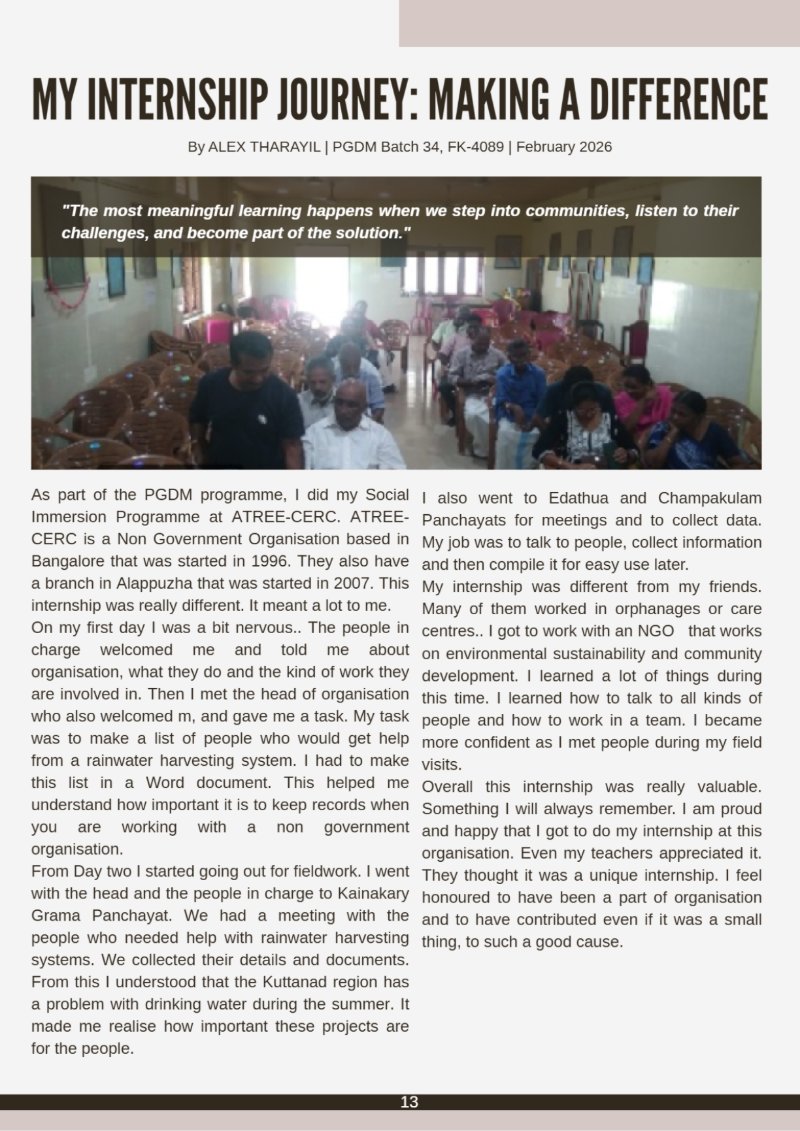Beyond the Classroom : SIP Chronicles — page 24