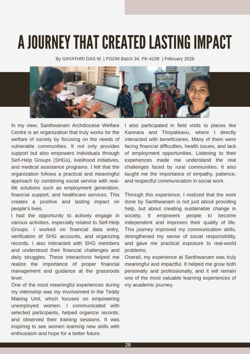 Beyond the Classroom : SIP Chronicles — page 39