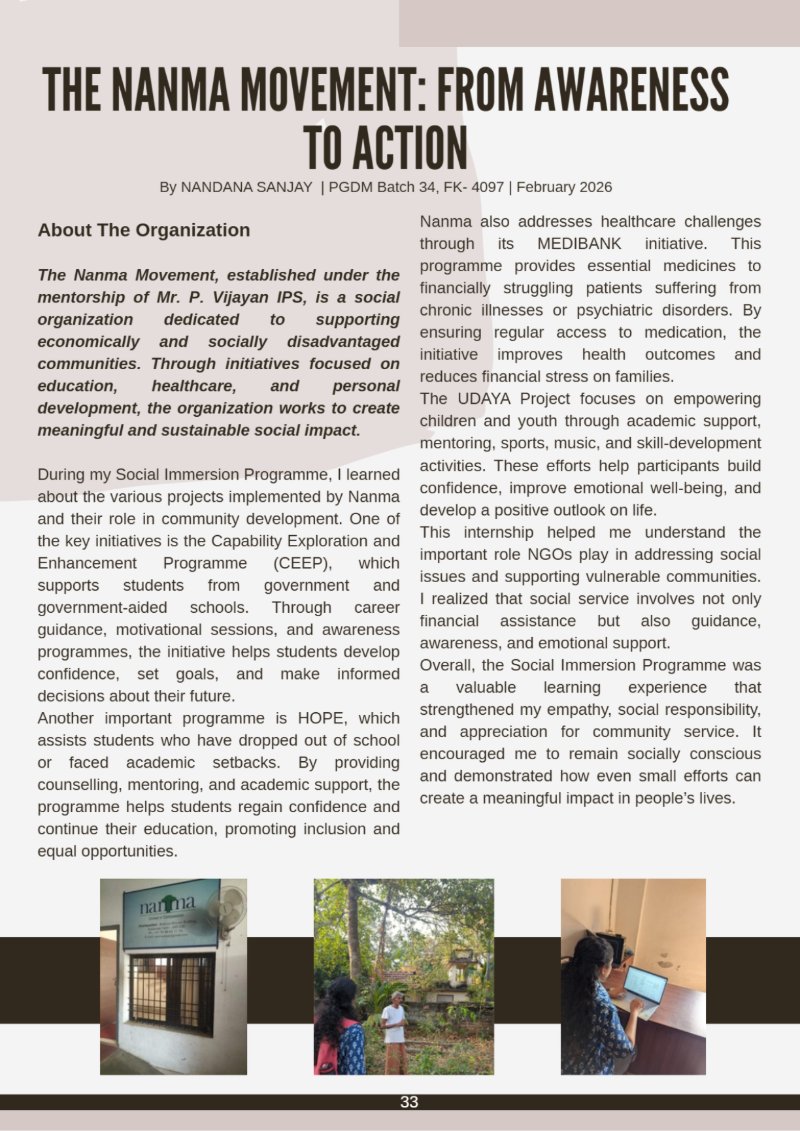 Beyond the Classroom : SIP Chronicles — page 44