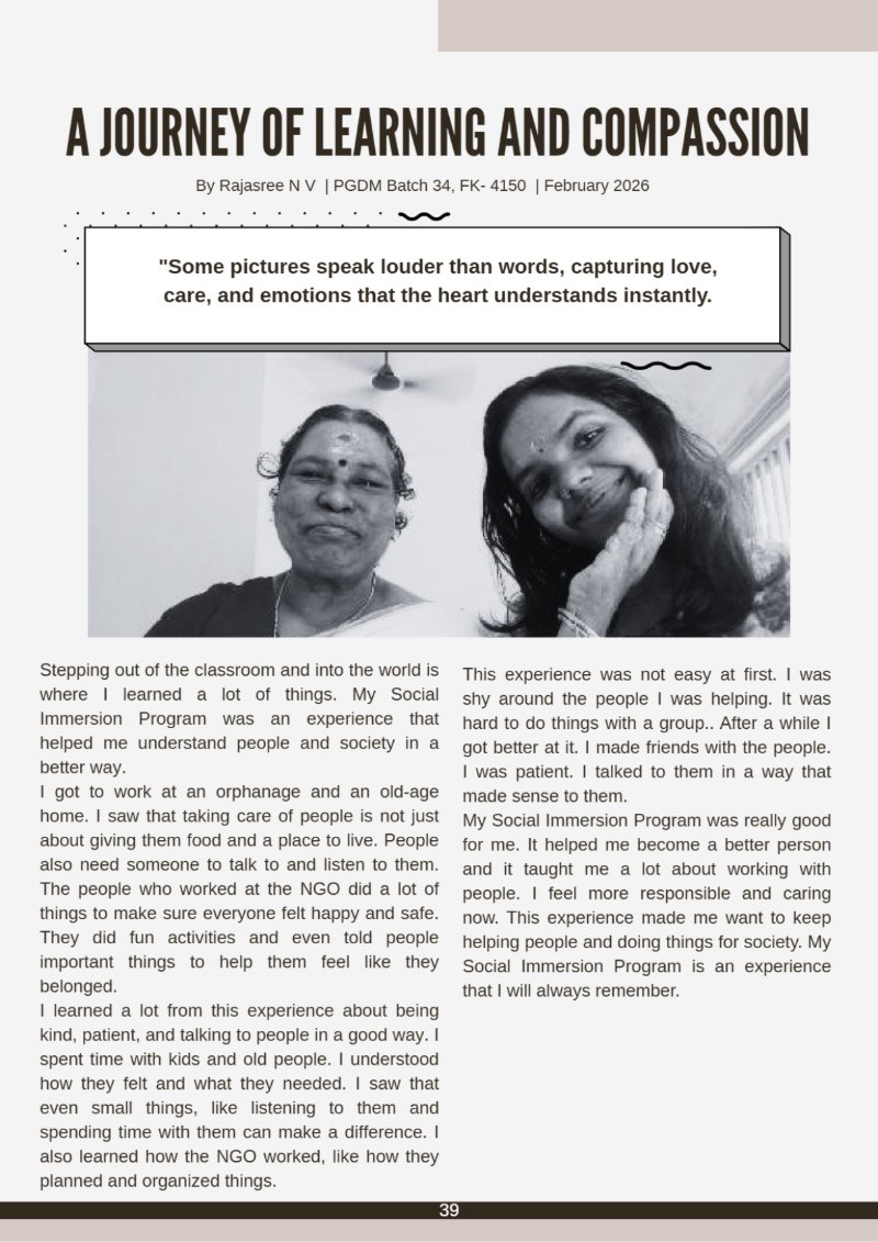 Beyond the Classroom : SIP Chronicles — page 50