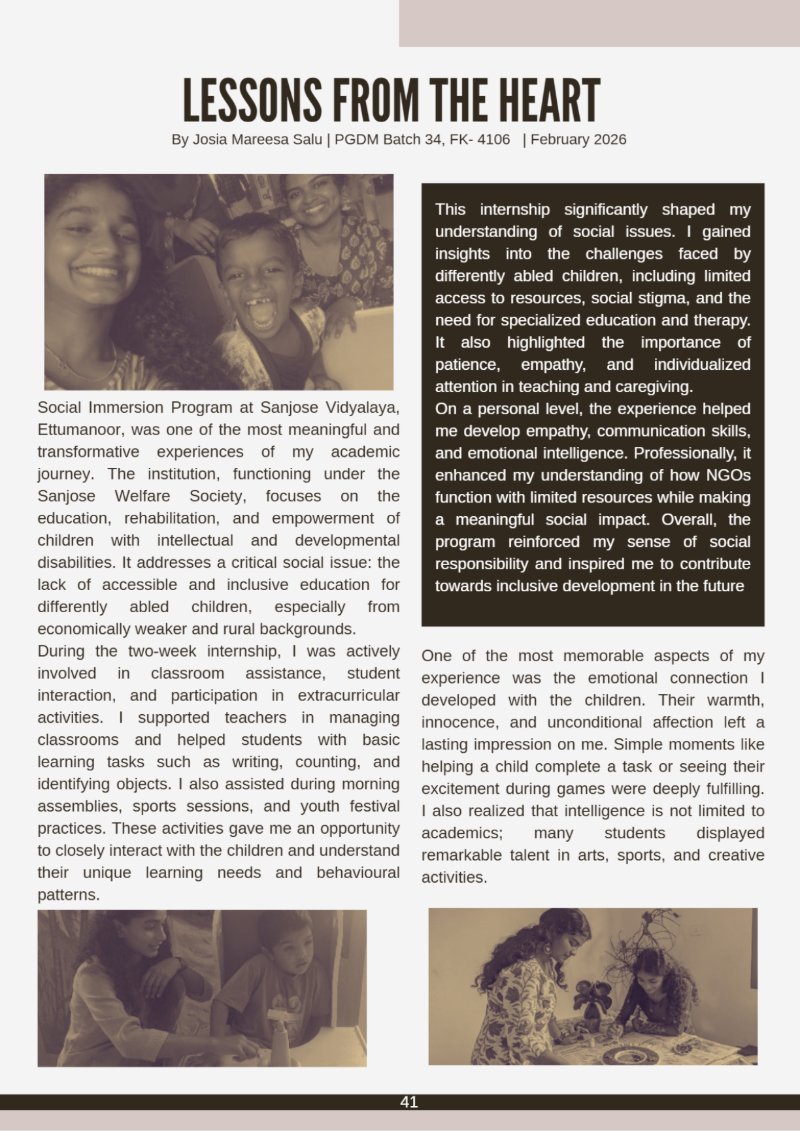 Beyond the Classroom : SIP Chronicles — page 52