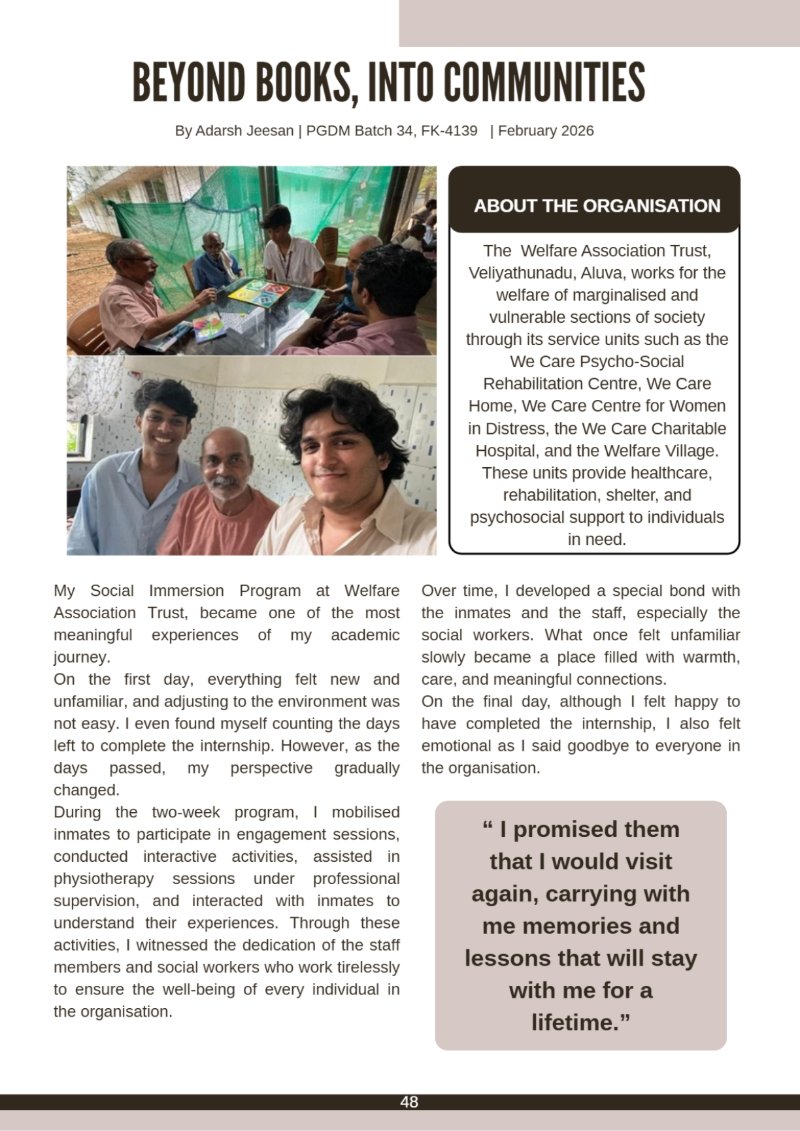 Beyond the Classroom : SIP Chronicles — page 59