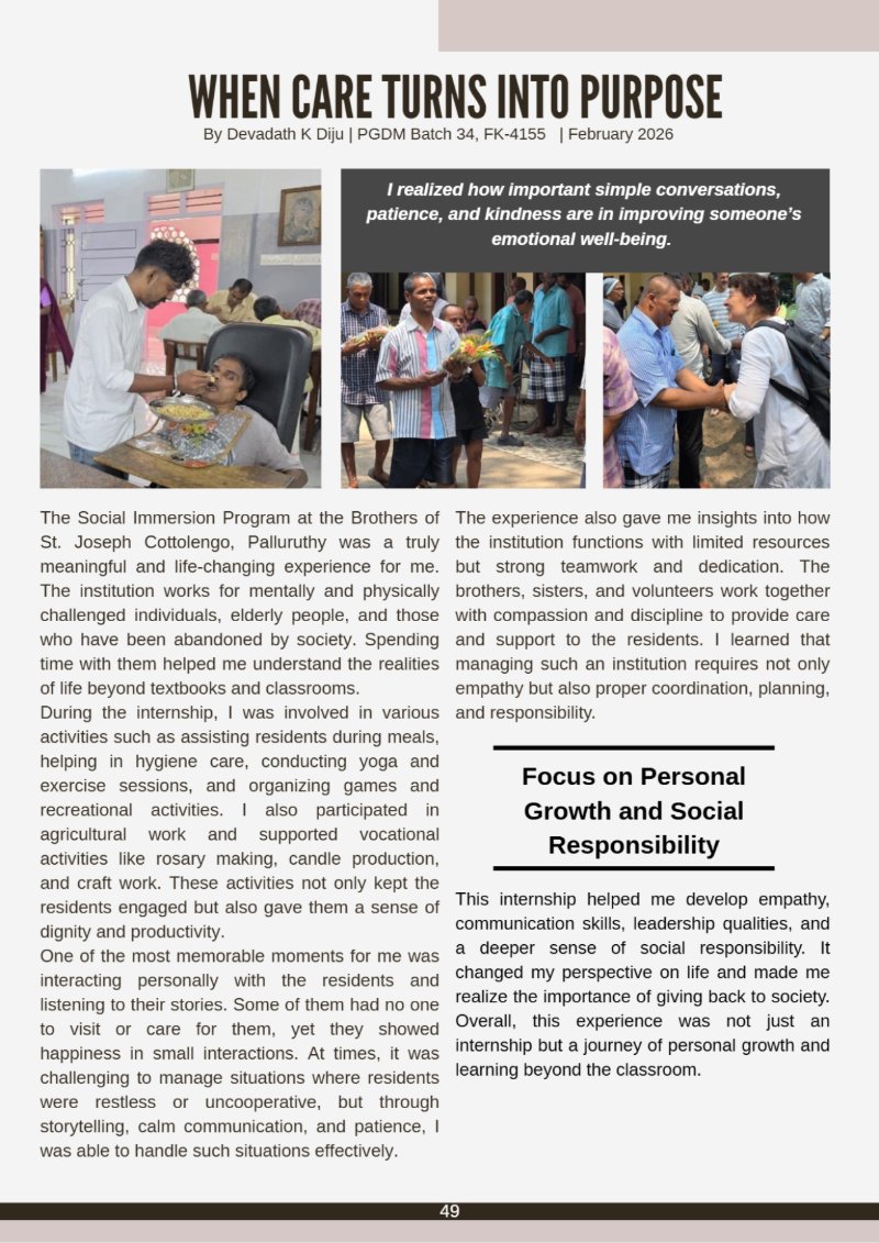 Beyond the Classroom : SIP Chronicles — page 60