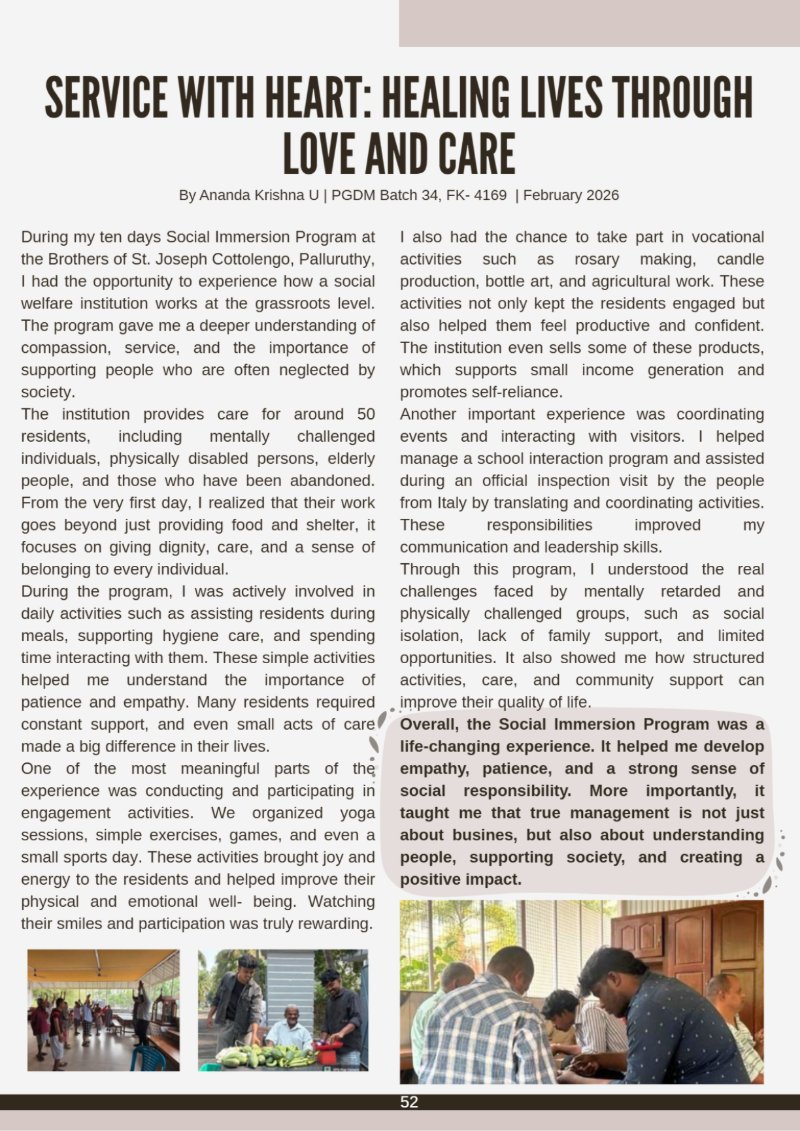 Beyond the Classroom : SIP Chronicles — page 63