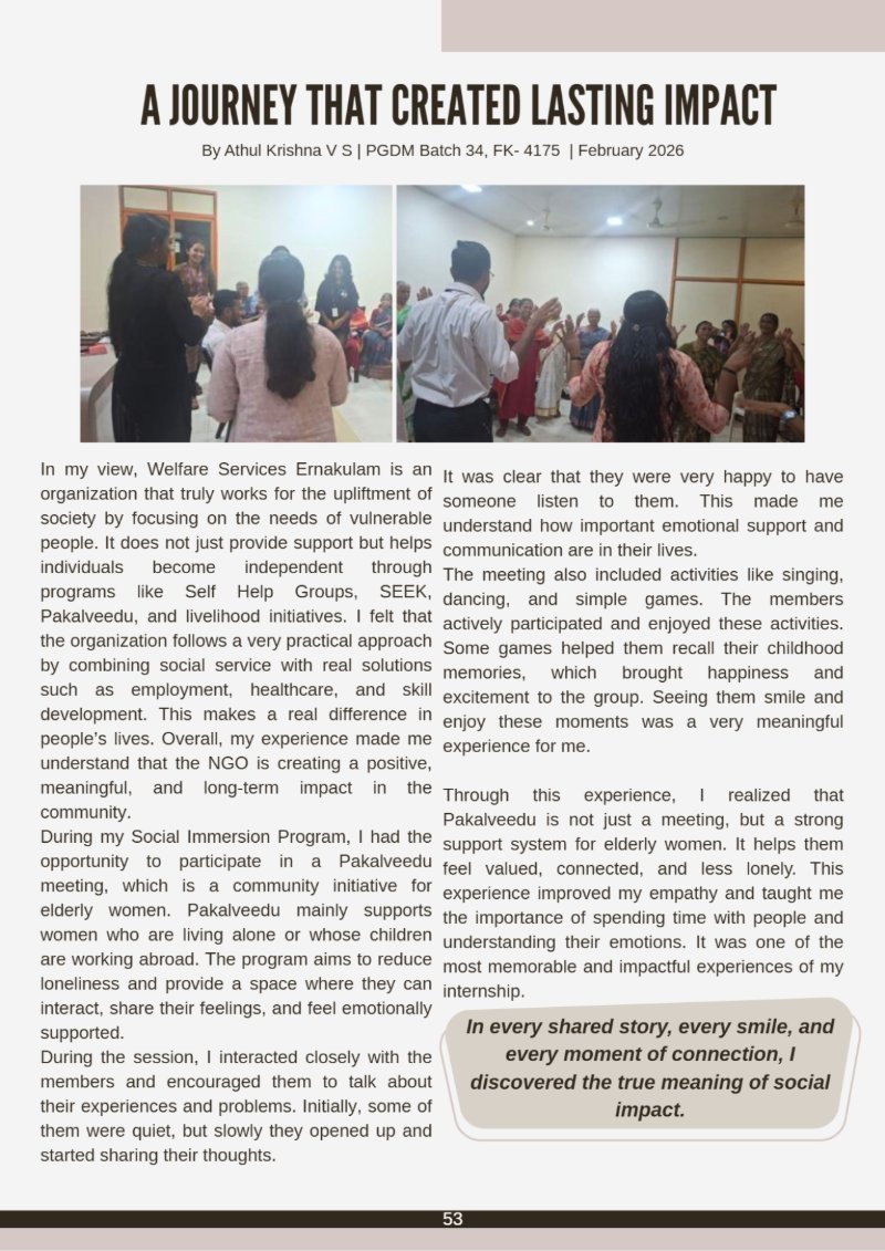 Beyond the Classroom : SIP Chronicles — page 64