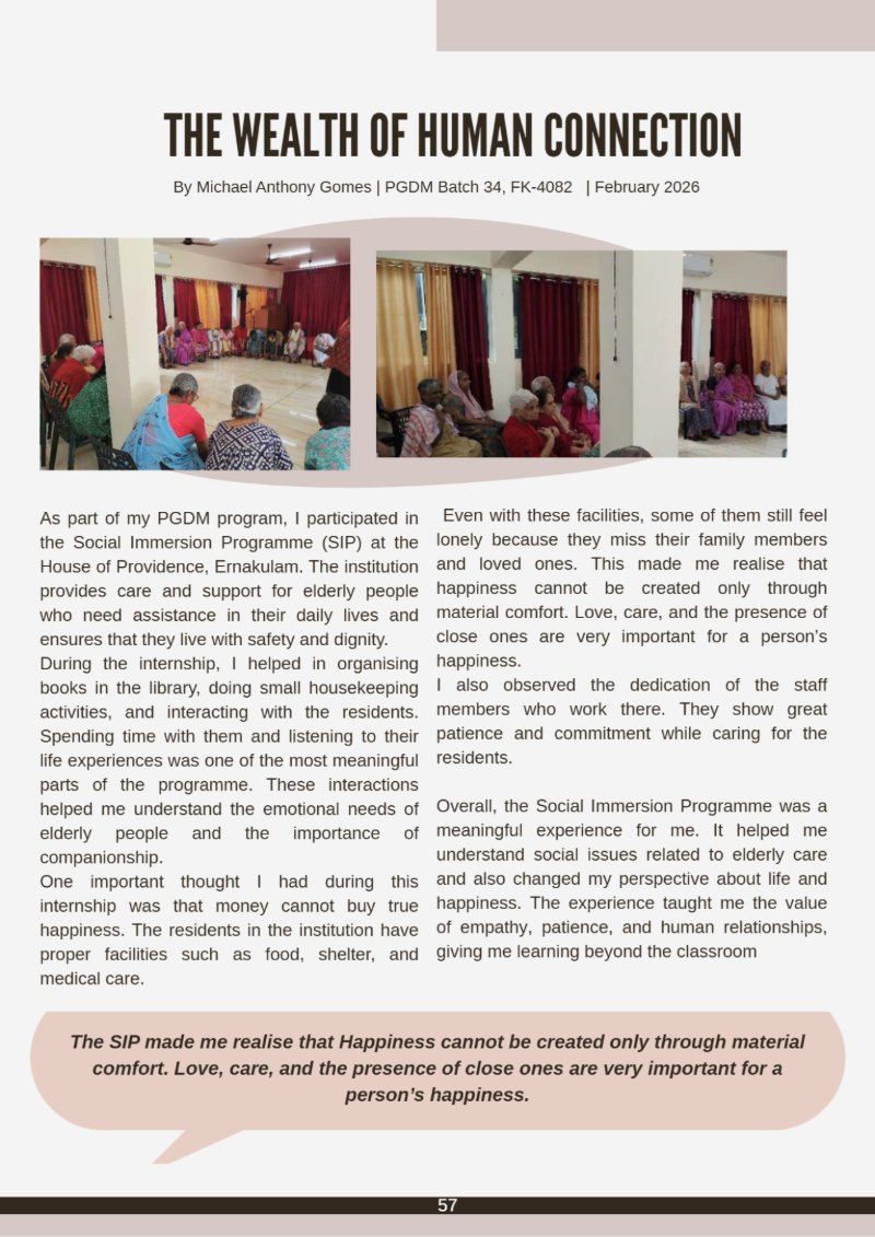 Beyond the Classroom : SIP Chronicles — page 68