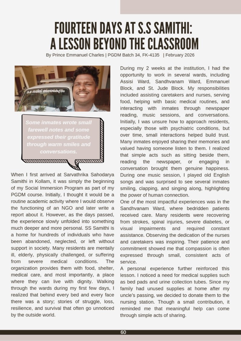 Beyond the Classroom : SIP Chronicles — page 71