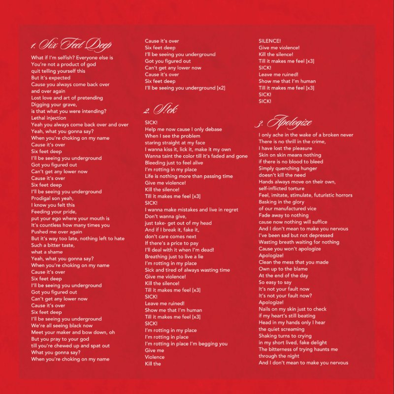 Keep Me Feed CD - The Warning — page 2