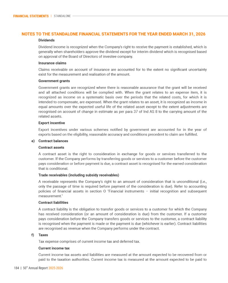 GNFC Annual Report 2025-26 — page 208