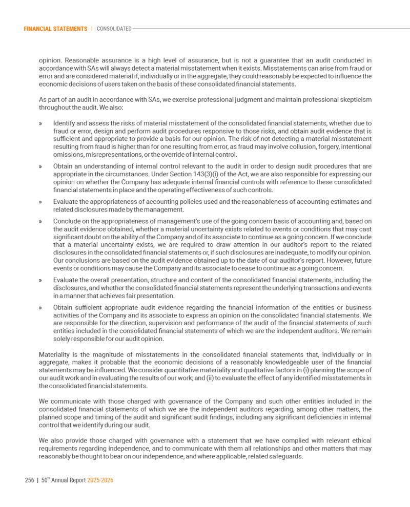 GNFC Annual Report 2025-26 — page 280