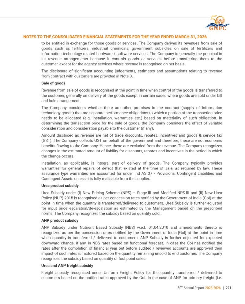 GNFC Annual Report 2025-26 — page 295